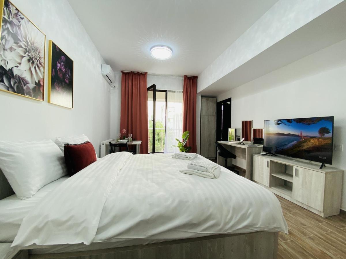 New City Studios With Balcony بوخارست المظهر الخارجي الصورة
